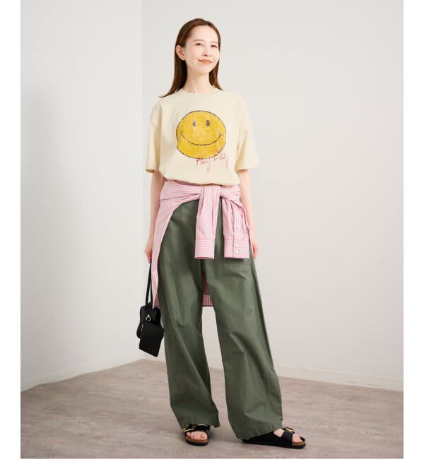U by SPICK&SPAN「《予約》PAYDAY/ペイデイ SMILE TEE」|Tシャツ・カットソー|