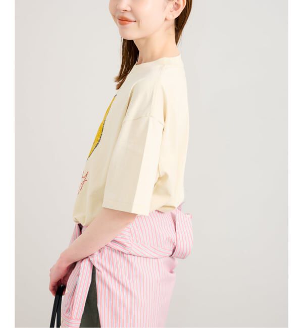 U by SPICK&SPAN「《予約》PAYDAY/ペイデイ SMILE TEE」|Tシャツ・カットソー|
