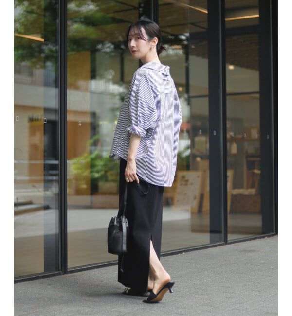  「【洗える】TICCA/ティッカ スキッパーシャツ」|シャツ・ブラウス|