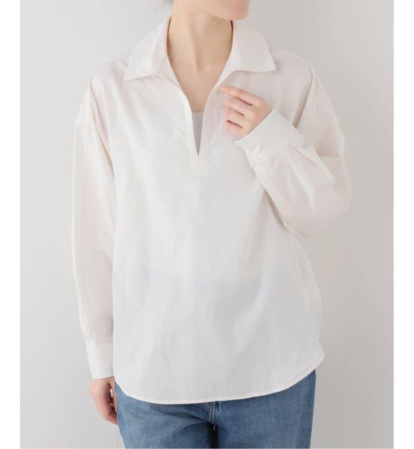  「【洗える】TICCA/ティッカ スキッパーシャツ」|シャツ・ブラウス|