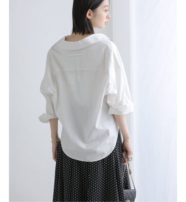  「【洗える】TICCA/ティッカ スキッパーシャツ」|シャツ・ブラウス|