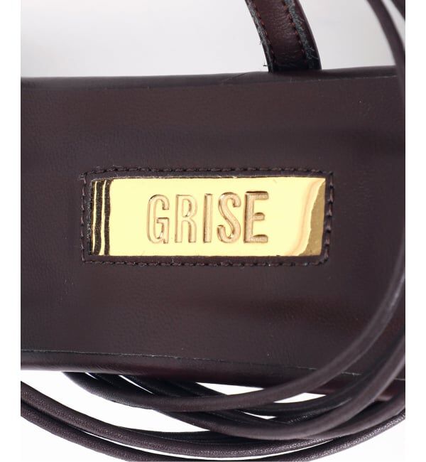 GRISE「《WEB+一部店舗限定》GRISE5cmマルチストラップサンダル」|サンダル|