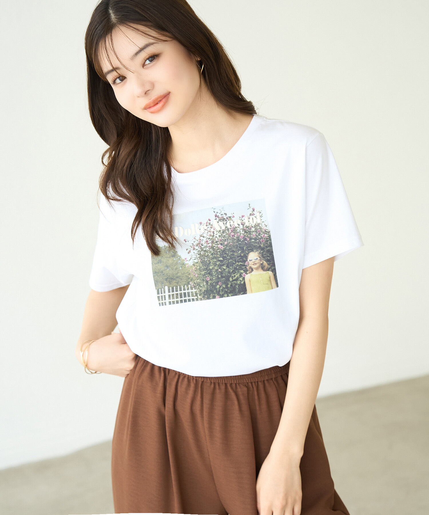 Rope&rsquo;Picnic「RENU/ロゴ&フォトTシャツ」|Tシャツ・カットソー|