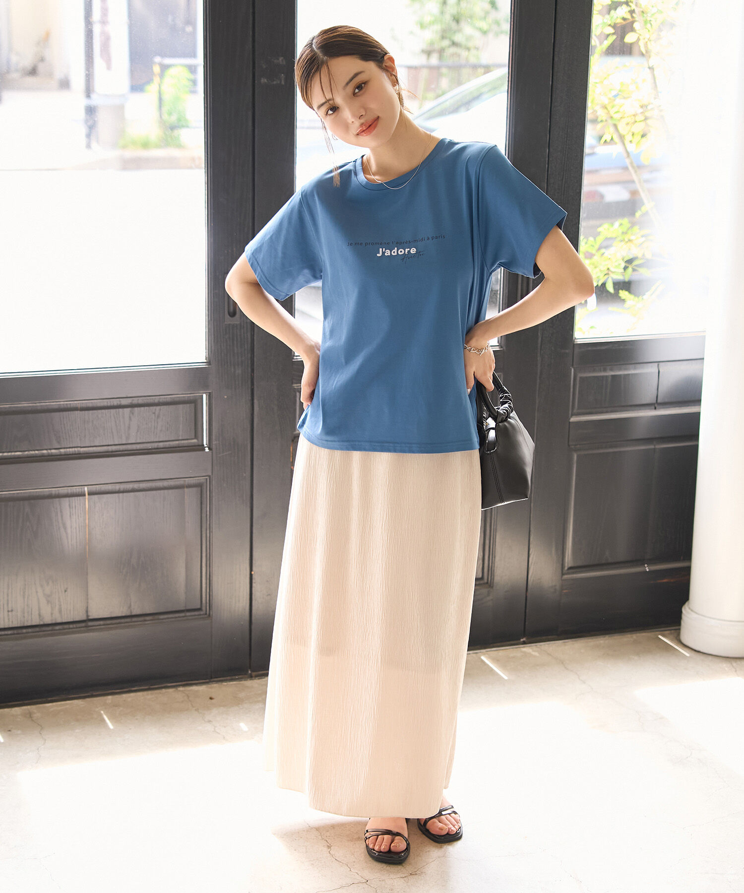 Rope&rsquo;Picnic「RENU/ロゴ&フォトTシャツ」|Tシャツ・カットソー|