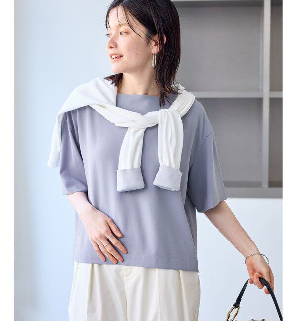 Rope&rsquo;Picnic「【一部店舗限定】ジョーゼットTeeブラウス/UVケア・接触冷感・防シワ」|シャツ・ブラウス|