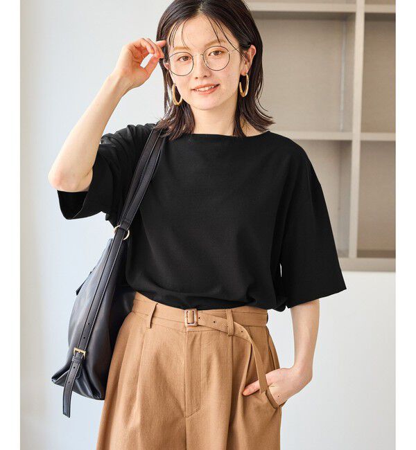 Rope&rsquo;Picnic「【一部店舗限定】ジョーゼットTeeブラウス/UVケア・接触冷感・防シワ」|シャツ・ブラウス|
