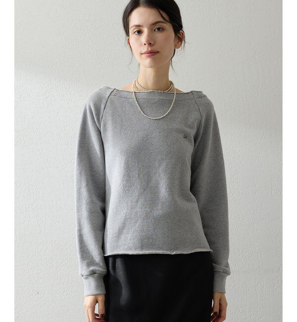  「オフショル刺繍プルオーバー」|Tシャツ・カットソー|