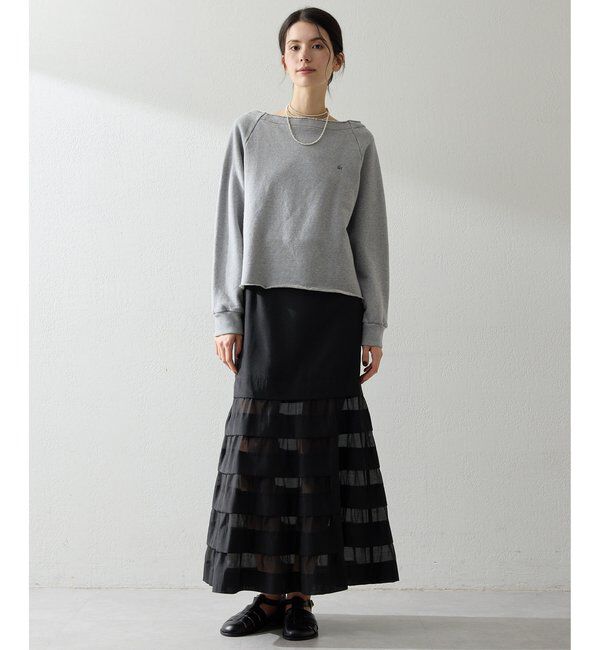  「オフショル刺繍プルオーバー」|Tシャツ・カットソー|
