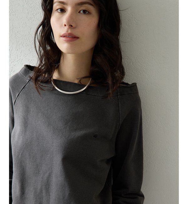  「オフショル刺繍プルオーバー」|Tシャツ・カットソー|