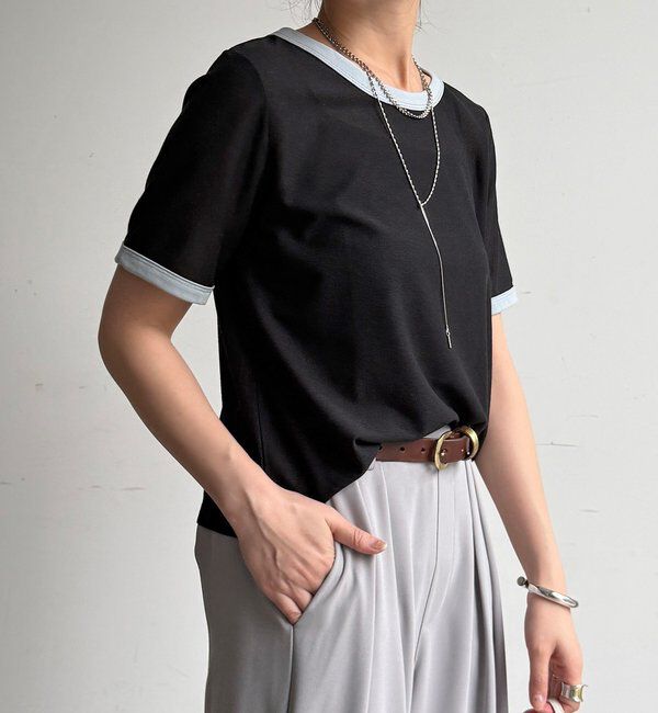  「【WEB限定】リンガーTEE」|Tシャツ・カットソー|