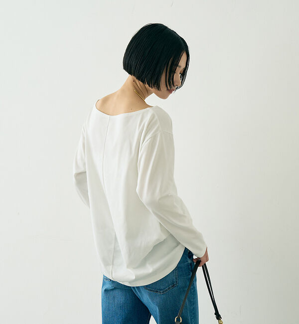Rouge vif「綿ポリ天竺万能カットプルオーバー」|Tシャツ・カットソー|
