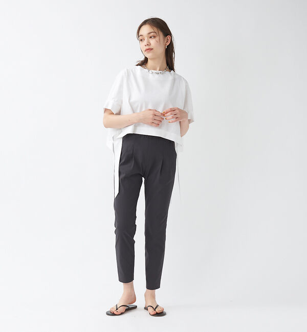 qualite「【新色登場】【WEB限定販売】ストレッチ2タックパンツ」|その他|