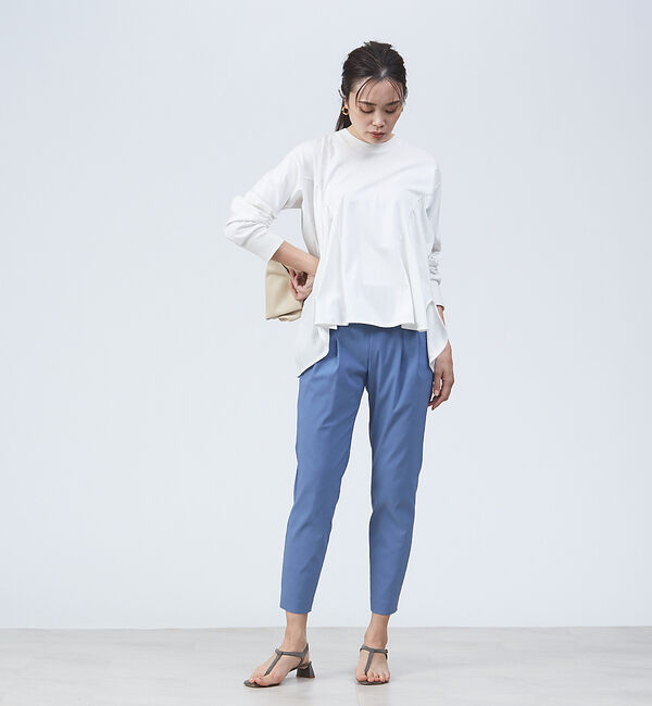 qualite「【新色登場】【WEB限定販売】ストレッチ2タックパンツ」|その他|