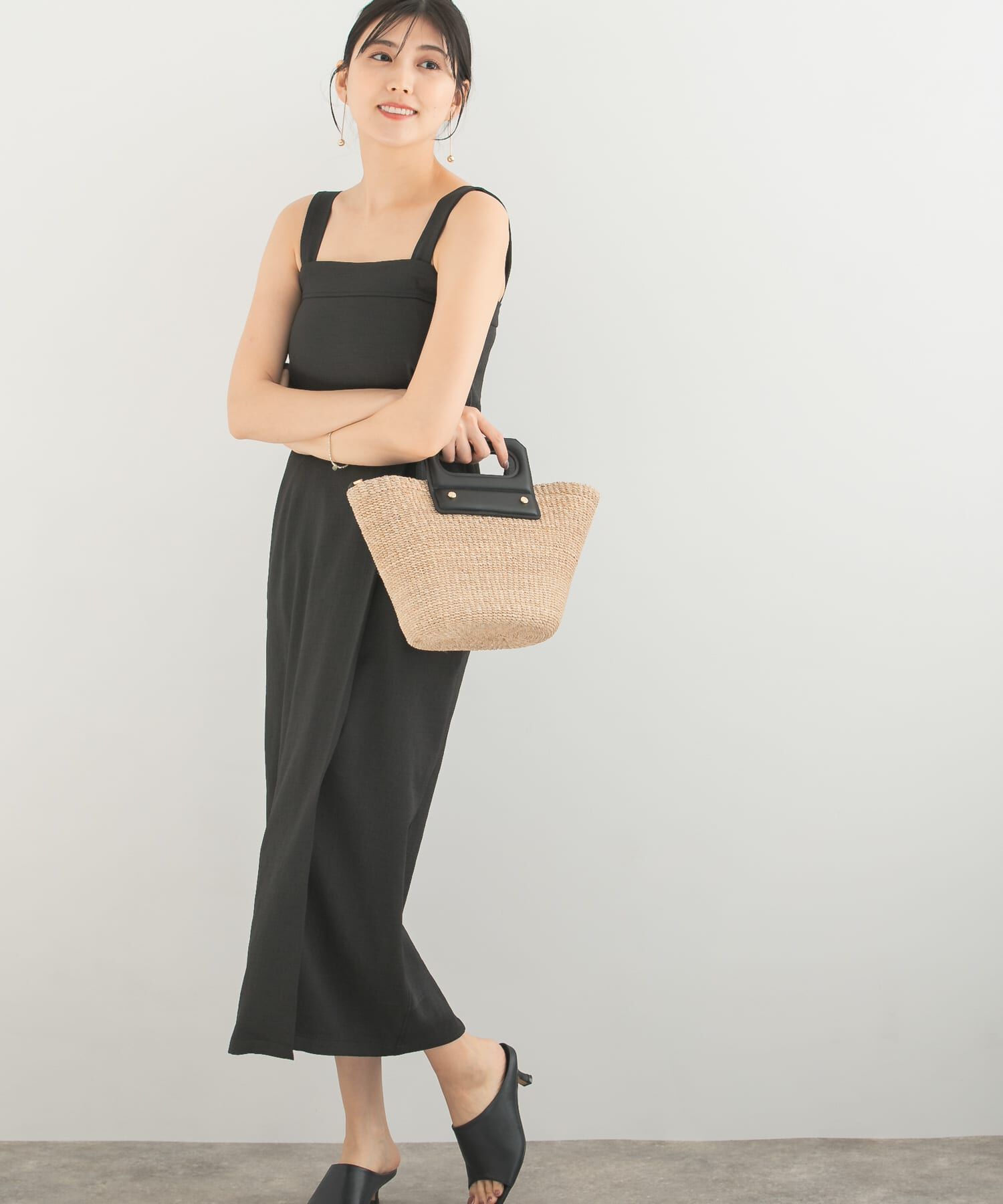 URBAN RESEARCH ROSSO「2WAYストレートベアワンピース」|ワンピース|