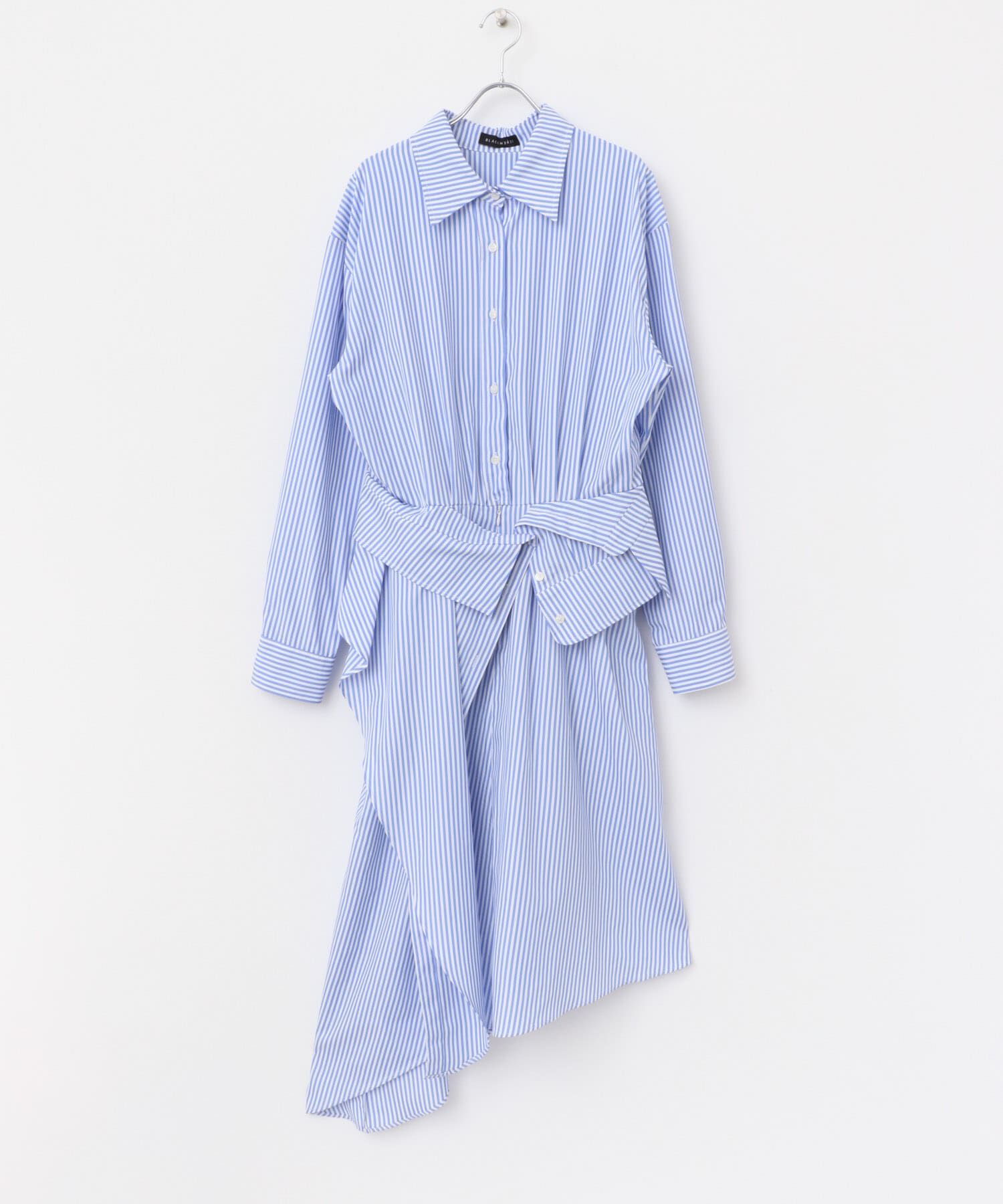 URBAN RESEARCH ROSSO「blackmerci　TWO SHIRTS DRESS LONG」|ワンピース|
