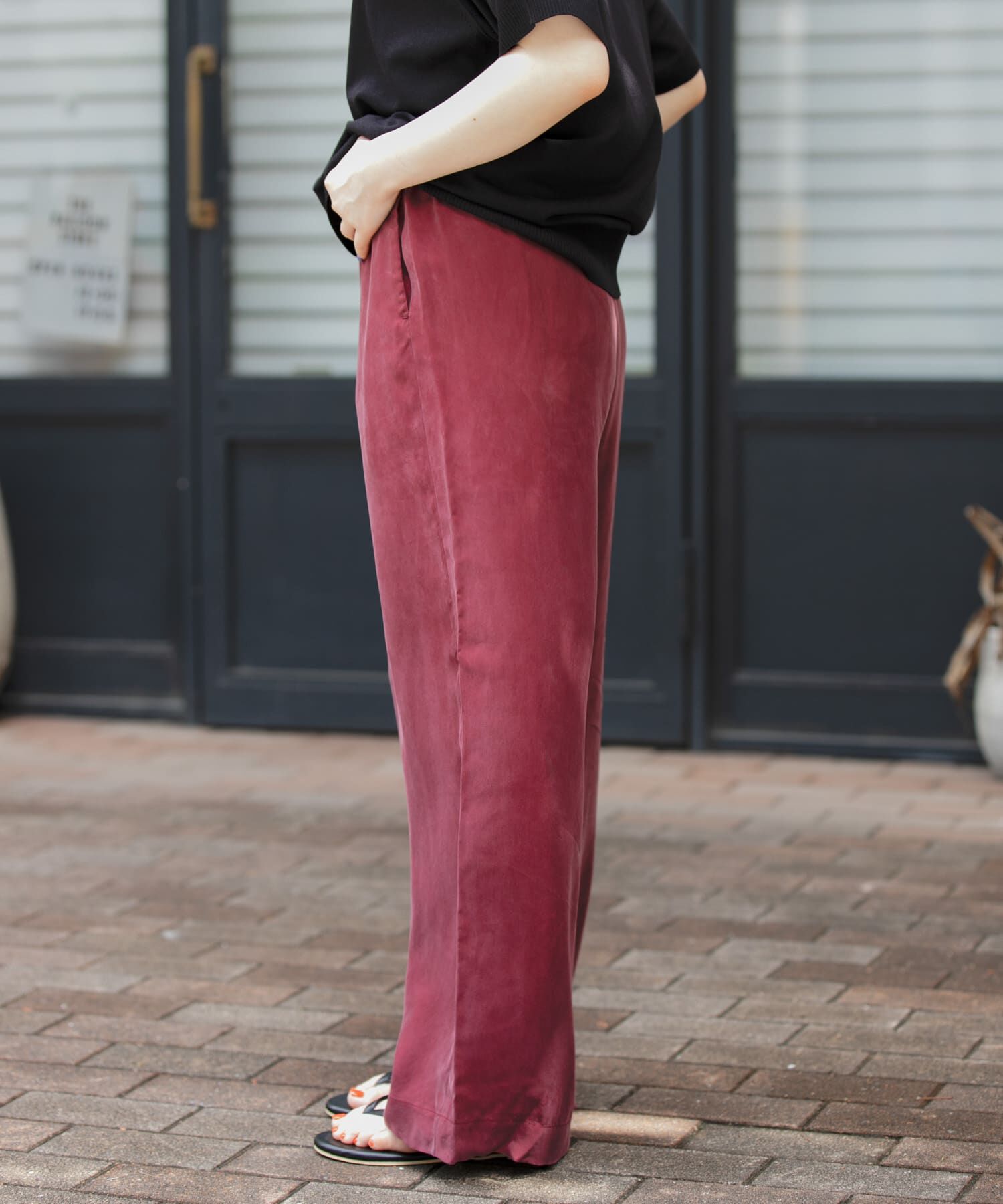 URBAN RESEARCH DOORS「FORK&SPOON　キュプライージーパンツ」|その他|