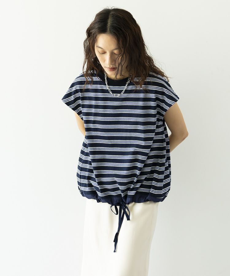 GARAGE OF GOOD CLOTHING「マルチボーダードロストプルオーバー」|Tシャツ・カットソー|