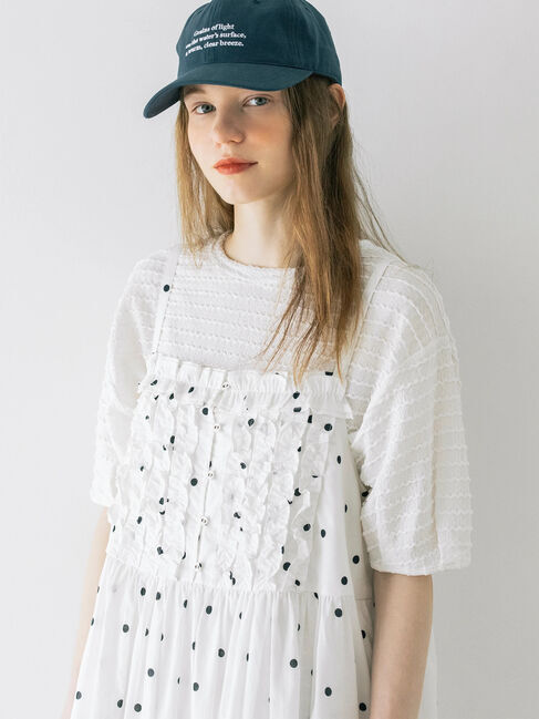 Samansa Mos2「ボリューム袖カットソー《WEB限定カラーあり》」|Tシャツ・カットソー|