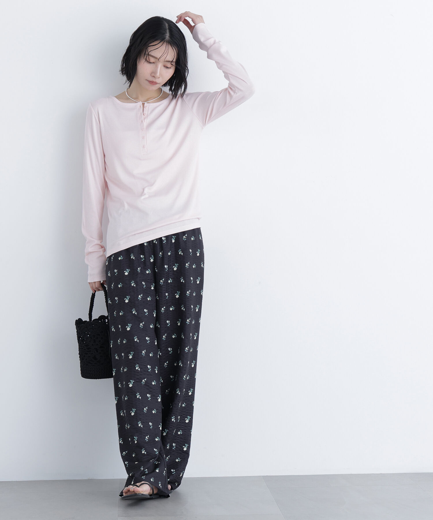  「〈N.〉ヘンリーネックカットソー」|Tシャツ・カットソー|