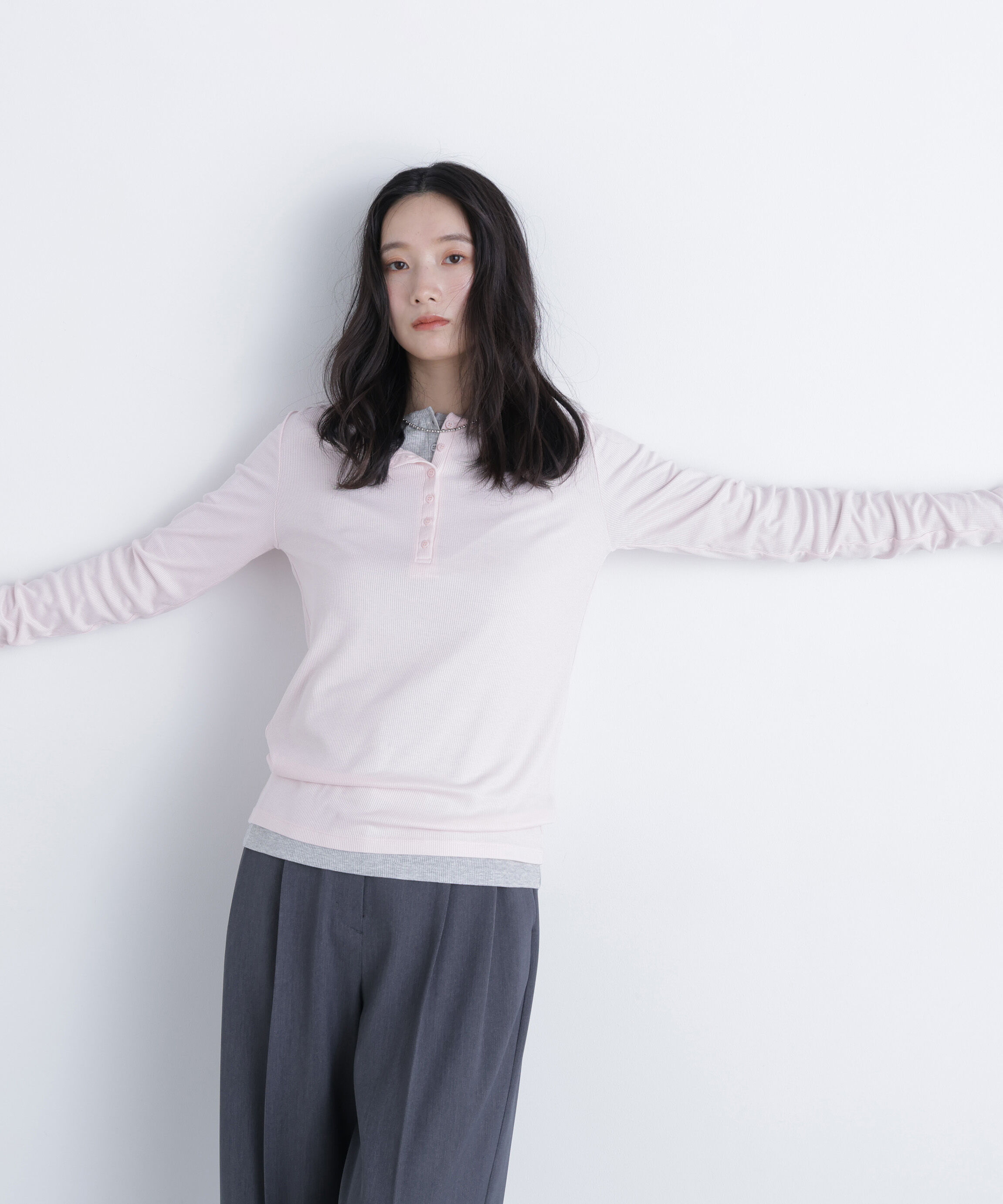  「〈N.〉ヘンリーネックカットソー」|Tシャツ・カットソー|