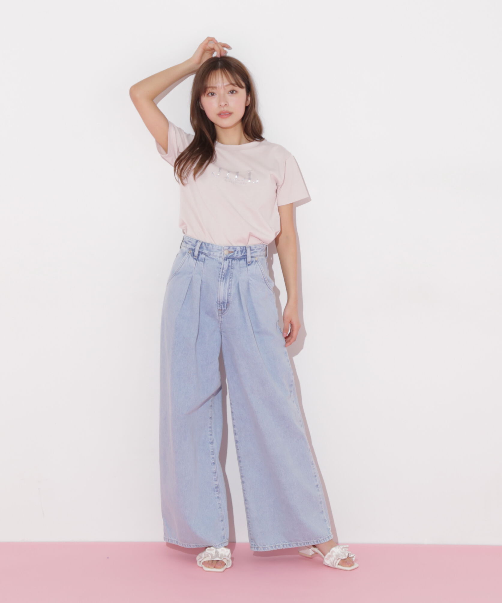  「ホットフィットロゴTシャツ」|Tシャツ・カットソー|