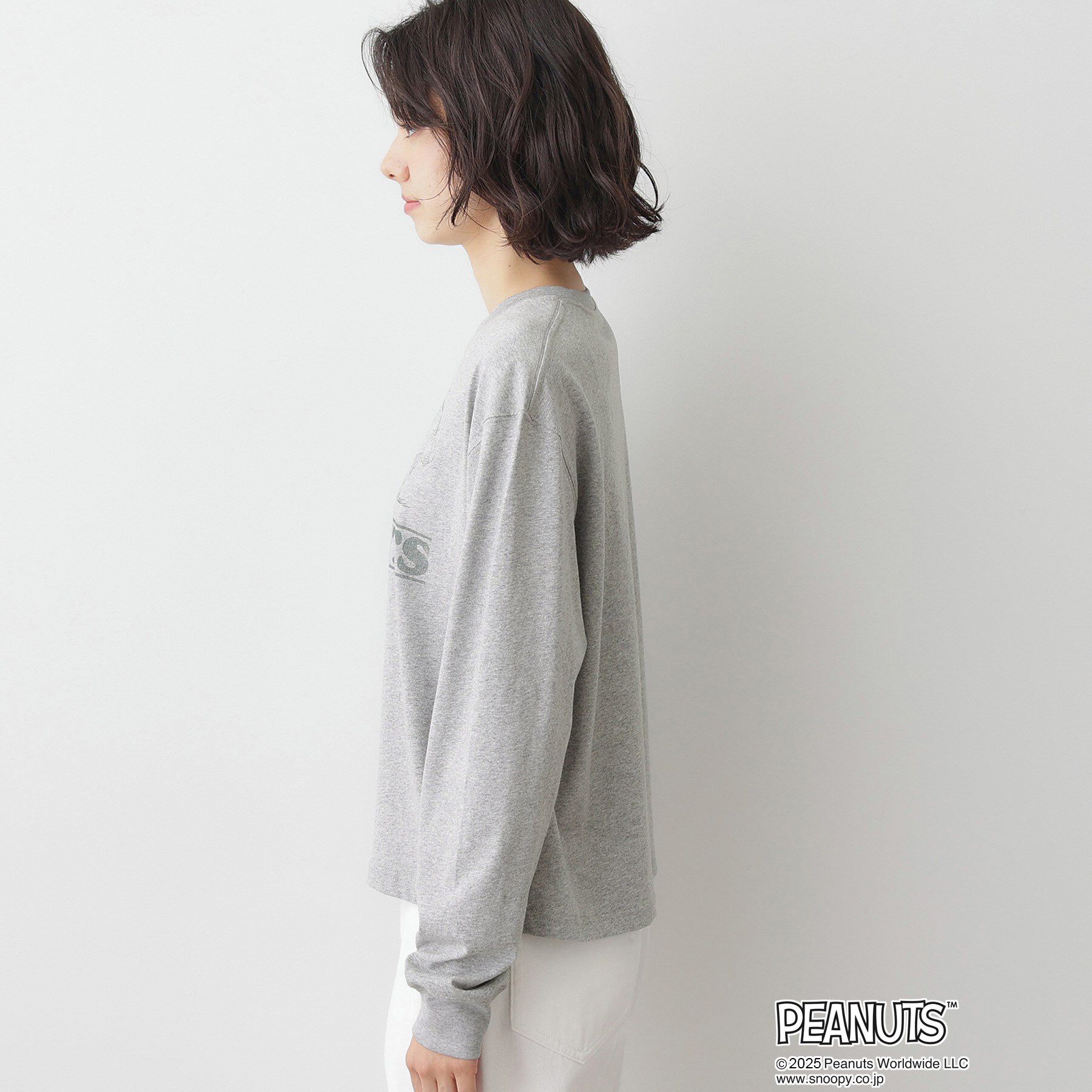 Dessin「PEANUTSロングTシャツ」|Tシャツ・カットソー|