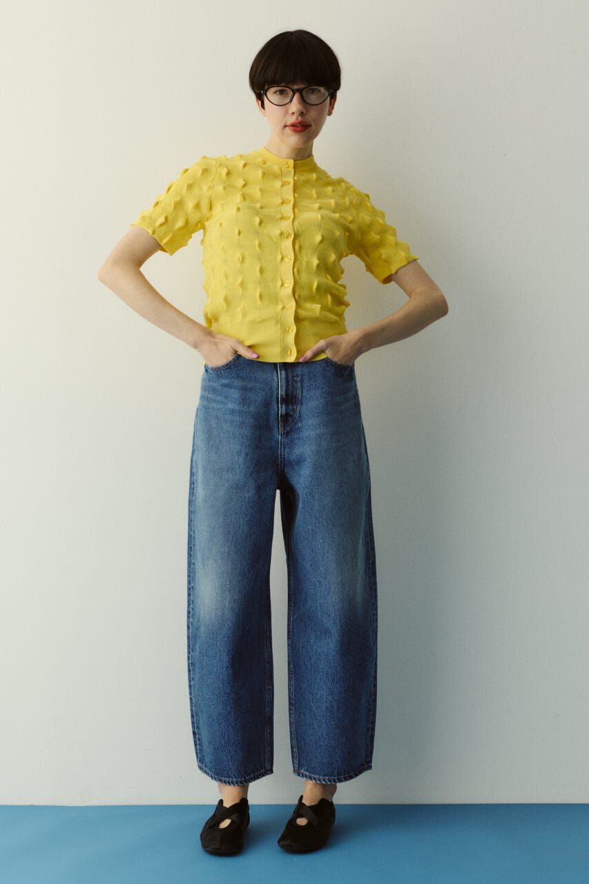 HeRIN.CYE「straight denim pants」|デニム|BLU