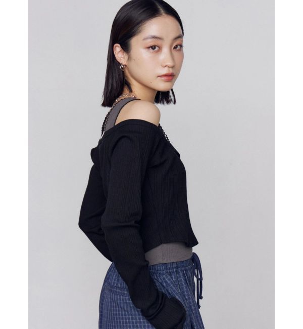 EMODA「タンクレイヤードスキントップス」|Tシャツ・カットソー|