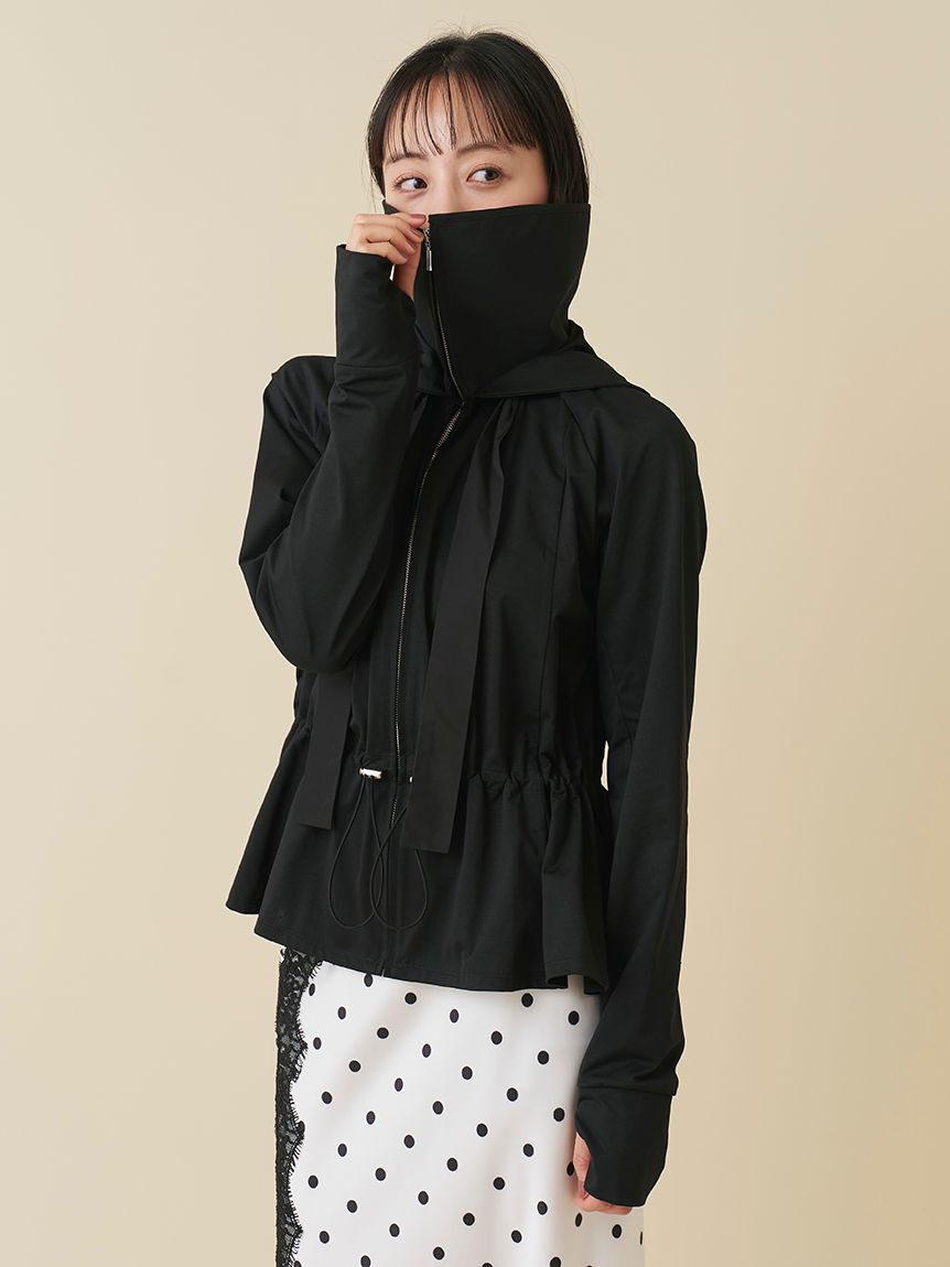 WEB限定/LUMISHADE】サンバイザー付きUVカットパーカー（SNIDEL