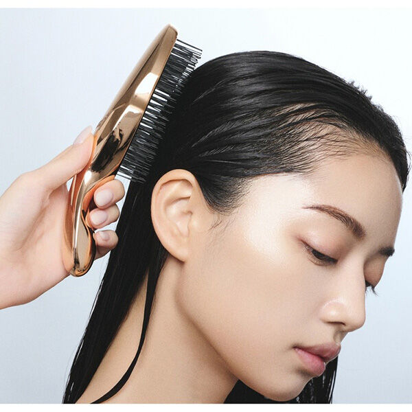  「HAIRSTAR イオンスターブラシPRO クロームブラック (98g)」|コスメ雑貨|