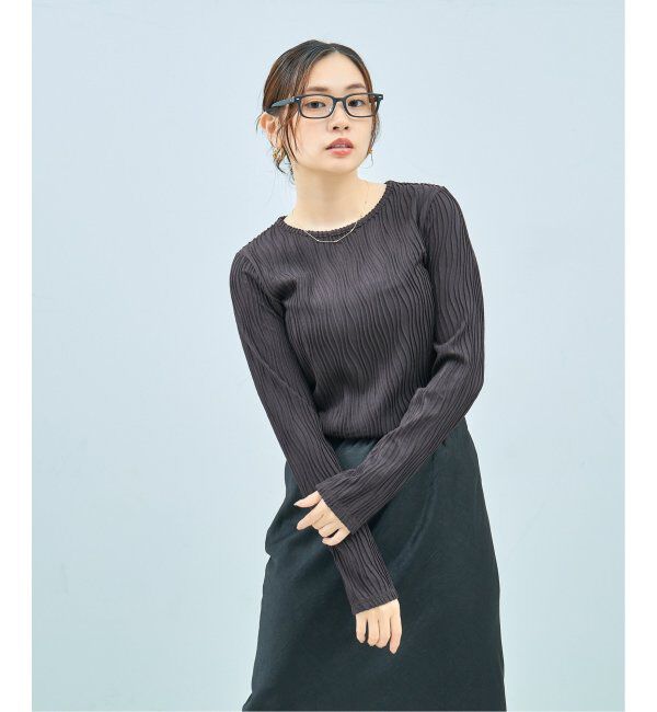  「Zoff｜UNITED ARROWS メガネ | [Stylish] 横長 伊達メガネ 度付き ユナイテッドアローズ   レンズ交換券付」|メガネ|