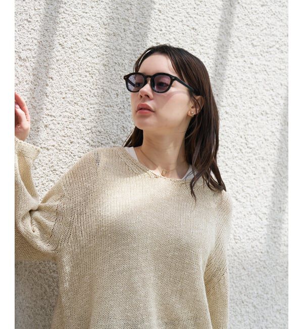  「【WEB限定】SUNCUTGlasses/UV100%CUT ウェリントン型 調光サングラス | 紫外線で色が変わる 紫外線対策」|サングラス|