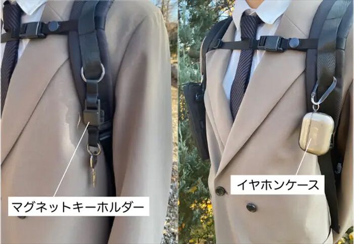 BACKYARD FAMILY「バックパック リュックサック リュック 通販 デイパック 脱着式 ポーチ 大容量 ポケット」|リュック|