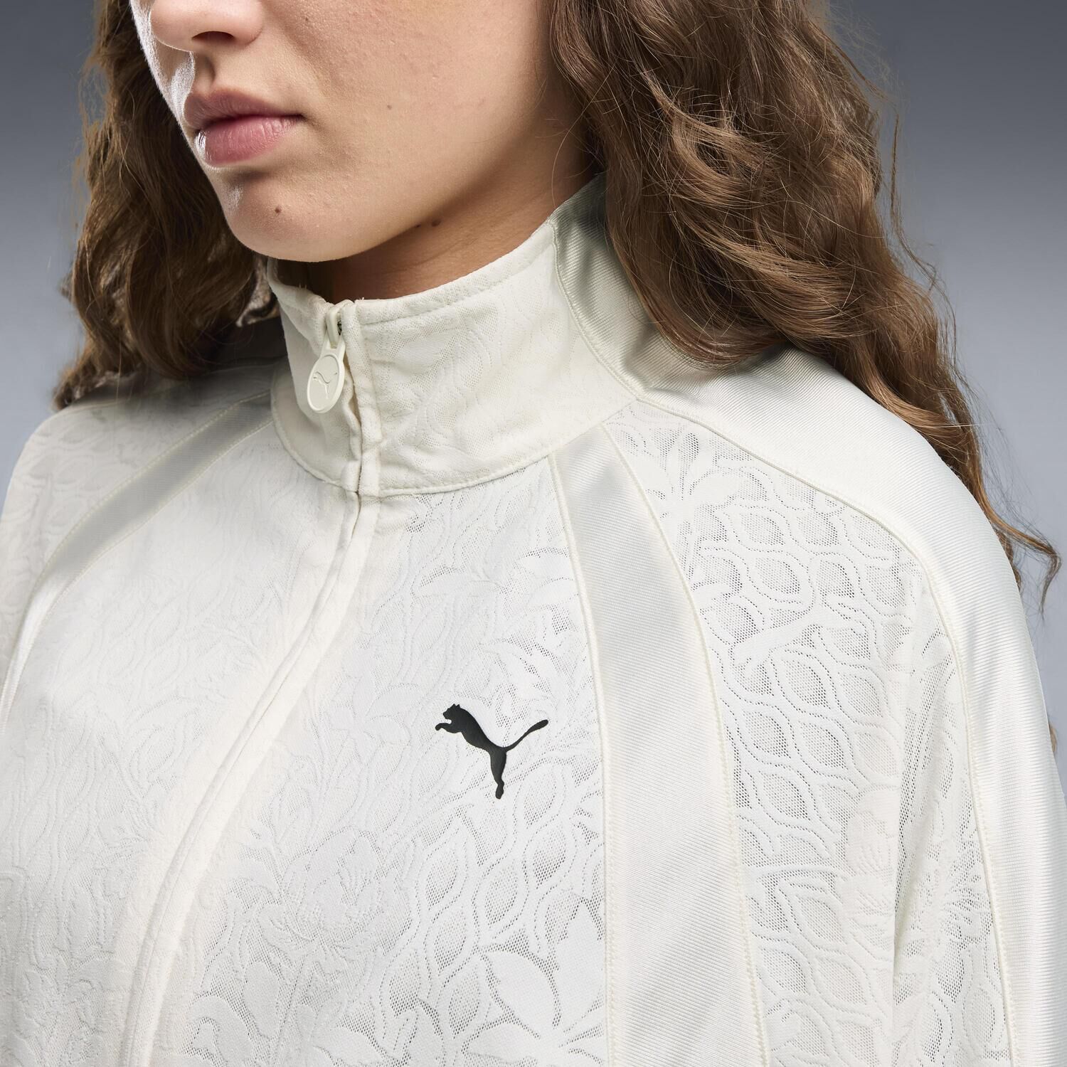 PUMA「【PUMA ｳｪｱ】W LACE PACK T7 RELAXED JKT」|ポロシャツ|