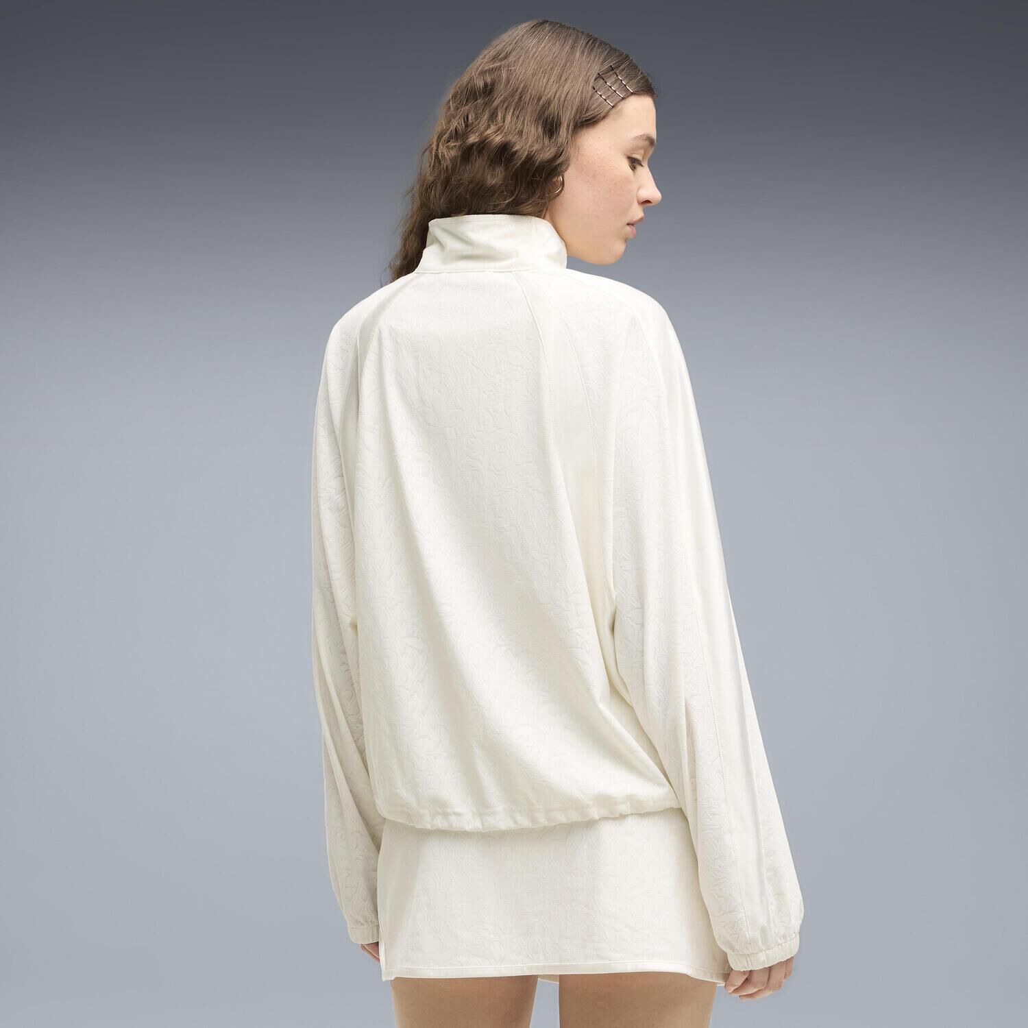 PUMA「【PUMA ｳｪｱ】W LACE PACK T7 RELAXED JKT」|ポロシャツ|