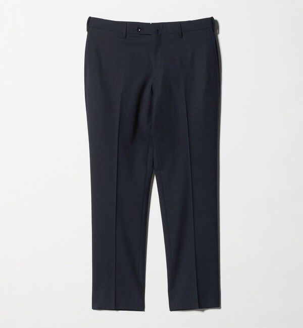 UNITED ARROWS「トロピカル サイドエクステンド ノープリーツ スラックス COMFORT EASY‐MODEL ウォッシャブル タテヨコス」|スラックス|