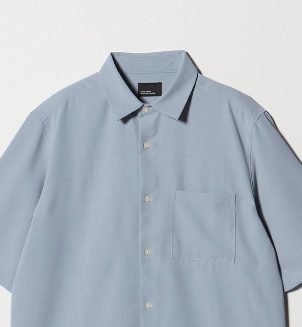 UNITED ARROWS green label relaxing「【WEB限定】JUST fit ソフト ドレープ 半袖 シャツ」|シャツ・ブラウス|