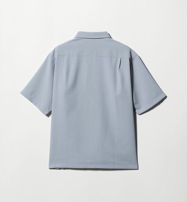 UNITED ARROWS green label relaxing「【WEB限定】JUST fit ソフトドレープ ボックスシルエット 半袖 シャツ」|シャツ・ブラウス|
