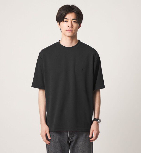 UNITED ARROWS green label relaxing「【WEB限定】JUST fit 刺繍ロゴ 半袖 Tシャツ -UVカット・吸水速乾-」|Tシャツ・カットソー|
