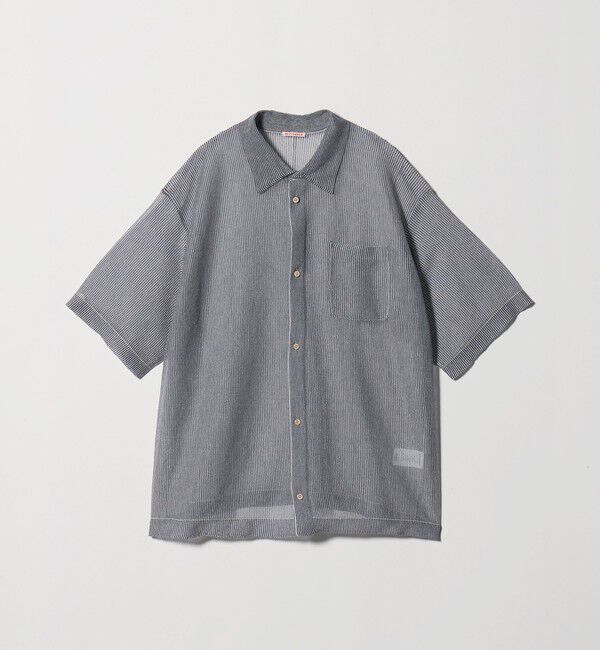 UNITED ARROWS green label relaxing「＜RYE TENDER＞SOMERSET SHIRTS サマセット 半袖 シャツ」|シャツ・ブラウス|NAVY