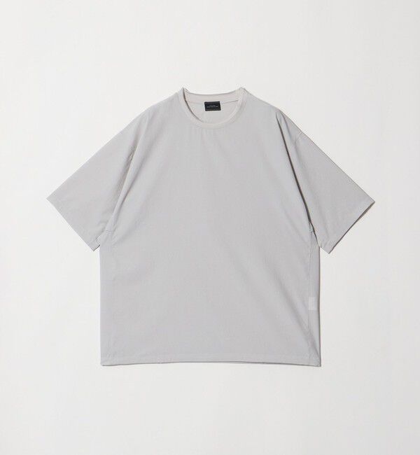 UNITED ARROWS green label relaxing「Dot Air ドローコード クルーネック 半袖 Tシャツ -ストレッチ-」|Tシャツ・カットソー|LT.GRAY