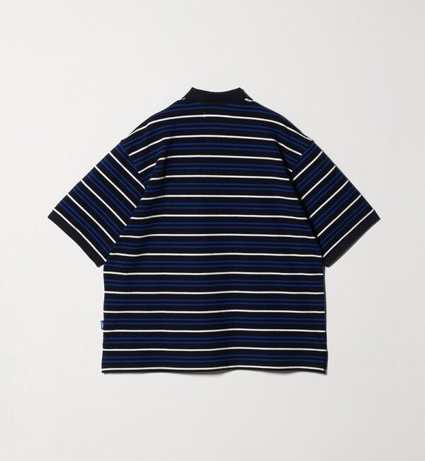 NICE WEATHER「＜NICE WEATHER＞ボーダー ショートスリーブ ポロシャツ」|Tシャツ・カットソー|