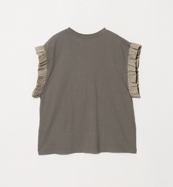 BEAUTY&YOUTH UNITED ARROWS「＜dahl&rsquo;ia＞フリル ショートスリーブ Tシャツ」|Tシャツ・カットソー|