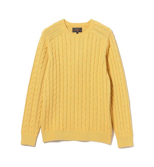 BEAMS PLUS「Crew Cable」|ニット・セーター|