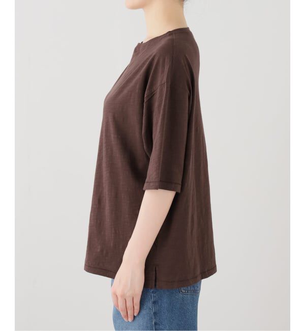 OUTDOOR PRODUCTS Usual Things「追加 スラブテンジク 五分袖 TEE」|Tシャツ・カットソー|