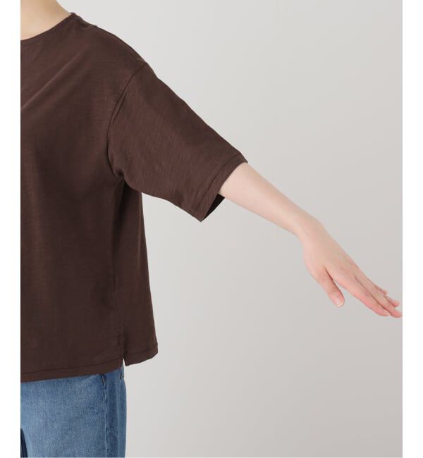 OUTDOOR PRODUCTS Usual Things「追加 スラブテンジク 五分袖 TEE」|Tシャツ・カットソー|