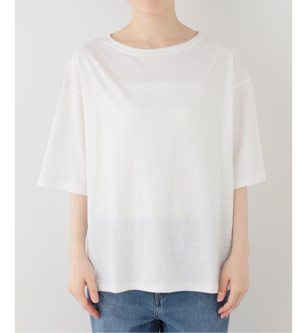 OUTDOOR PRODUCTS Usual Things「追加 スラブテンジク 五分袖 TEE」|Tシャツ・カットソー|