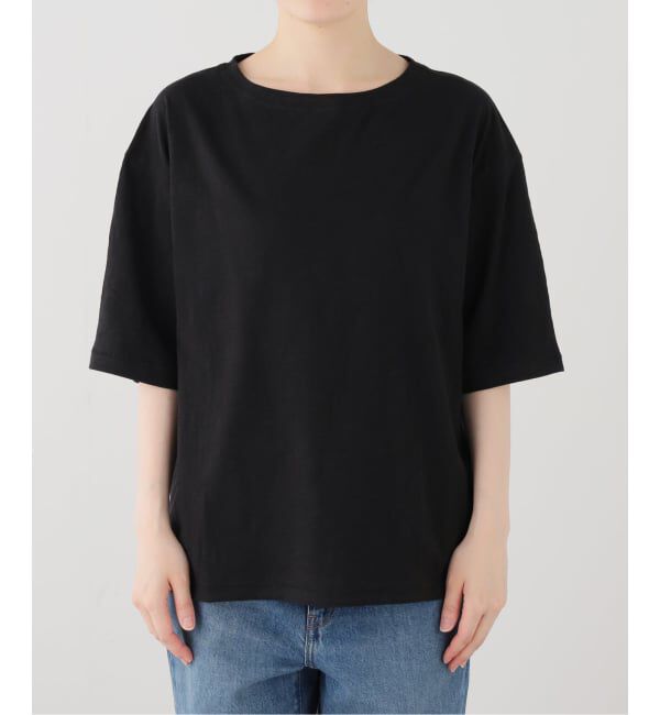 OUTDOOR PRODUCTS Usual Things「追加 スラブテンジク 五分袖 TEE」|Tシャツ・カットソー|