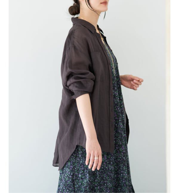 IENA「《セットアップ対応》ラミーレギュラーカラーシャツ」|シャツ・ブラウス|
