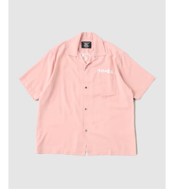 417 EDIFICE「【千代の富士&times;BUENA VISTA】 El wolf solitario s/s shirt」|シャツ・ブラウス|ピンク